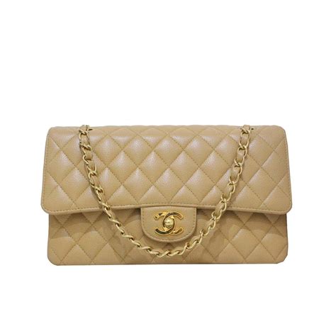 nude chanel purse